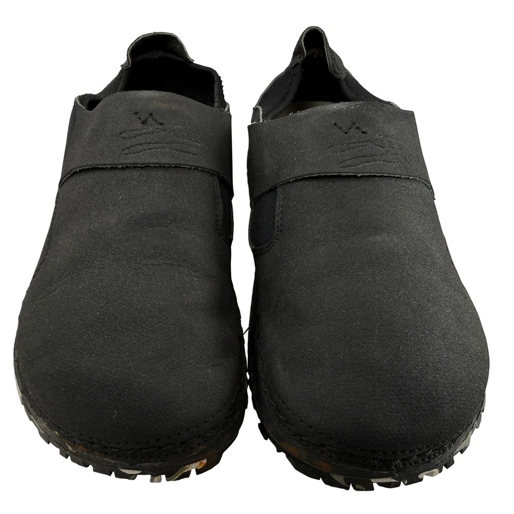 OTZ Chef Clog Culinary Brigade MADLIB black leather Vibram Size 36/6 Comfort - Picture 4 of 12